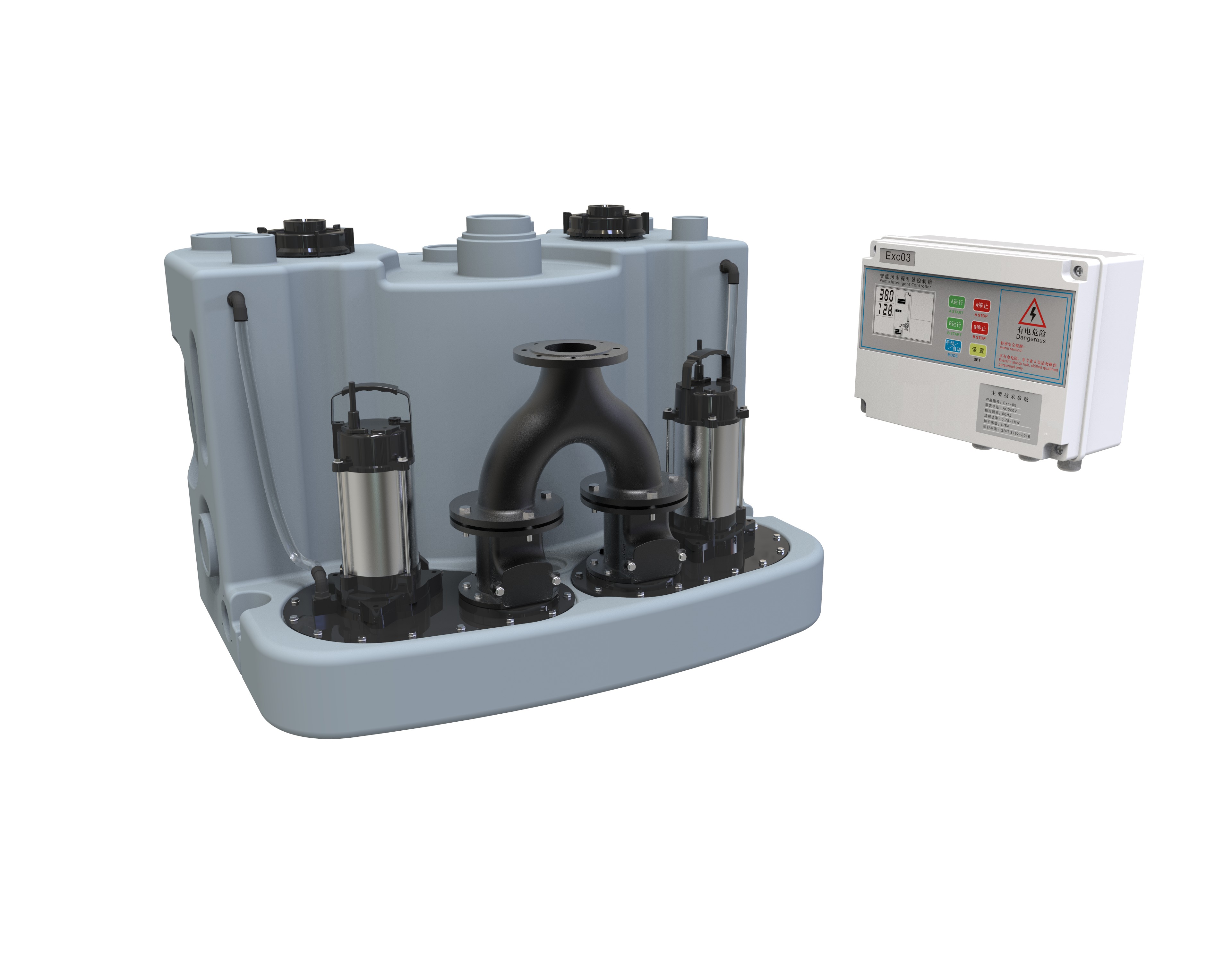 Twslift500D外置污水提升器